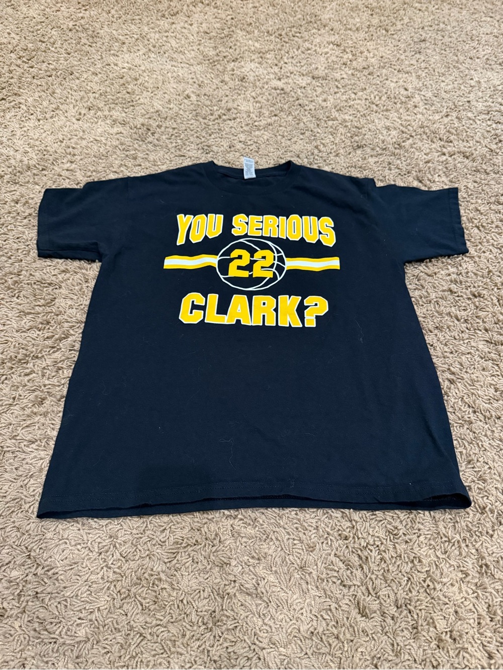 Youth #22 Caitlin Clark tshirt
